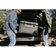 Igloo 72 QT Overland Ice Chest Cooler with Wheels, Gray