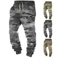 thumbnail image 6 of XMMSWDLA Mens Camo Joggers Pants Drawstring Casual Camouflage Jogger Sweatpants Sport Stretch Trousers Slim Fit Winter Pants for Men, 6 of 6