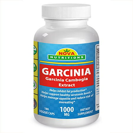  Garcinia 1000 mg par 180 capsules Vcaps