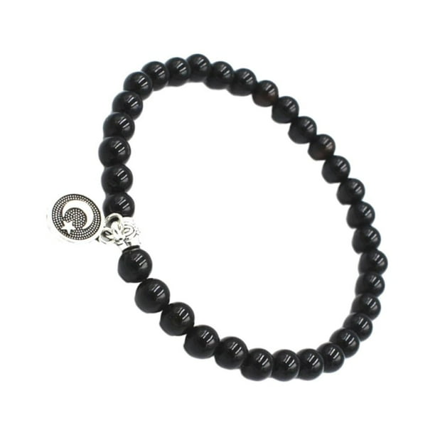 Sonducket Cuentas de oración musulmana Islam pequeño Tasbih de moda para mujeres regalo Premium Ropa, zapatos y accesorios Miscelánea Negro