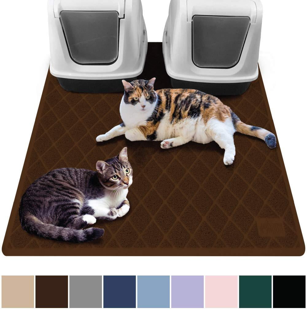 Gorilla Grip Original Premium Durable Cat Litter Mat, XL Jumbo, No