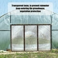 thumbnail image 4 of Bâche de Patio Extérieur Robuste avec Oeillets Inoxydables Rideau en Vinyle Rideau Imperméable pour Pergola, Véranda, Gazebos, Personnalisable (Couleur : Transparent, Taille : 7'x11 Pieds'/2x3.5m), 4 of 4