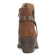thumbnail image 2 of AMERICAN RAG Womens Brown Strappy Comfort Ashlyn Round Toe Block Heel Zip-Up Leather Booties 8 M, 2 of 4