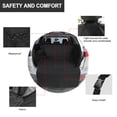 thumbnail image 3 of X AUTOHAUX Coche Perro Cubierta Maletero Trasero Carga Forro Negro Mascota Impermeable Antideslizante, 3 of 8