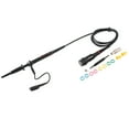 thumbnail image 1 of 1pc 200Mhz Oscilloscope Scope Test Probe Clip BNC P2200 X10/X1 Black, 1 of 5