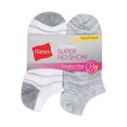 thumbnail image 2 of Hanes Women's Lightweight Super No Show Socks, 12-Pack, Sizes 8-12, 2 of 5