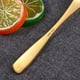thumbnail image 4 of 1 cuchara de condimento de acero inoxidable con diseño de gota de agua en punta, cuchara de aderezo para salsa, cuchara de especias para el hogar, cocina, restaurante, 4 of 5