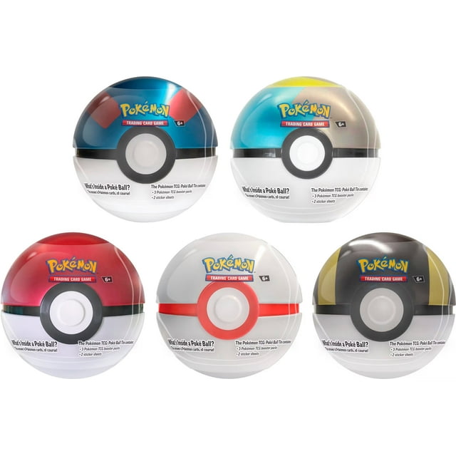 Pokemon TCG: Poke Ball Tin 2024 C25/D25 - 1 Random Ball