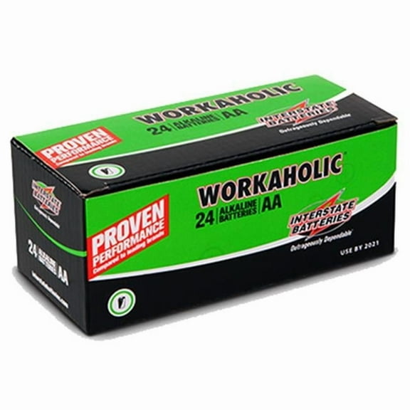 Interstate All Battery DRY0070 AA Alkaline Battery, Pack - 24