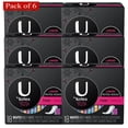 thumbnail image 1 of Kotex Doublures Minces Enveloppées pour Usage Quotidien 18 Unités (Lot de 6), 1 of 2