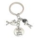 thumbnail image 1 of Keychain Father Day Gift Silver 1Pcs Impeccable Craftsmanship for Gifting, 1 of 2