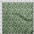 thumbnail image 4 of oneOone Viscose Chiffon Green Fabric Floral Diy Clothing Quilting Fabric Print Fabric By Yard 42 Inch Wide-aB, 4 of 5