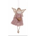 thumbnail image 1 of 2 Pcs Lovely Push Hanging Angel Christmas Tree Hanging Ornaments, Tree Hanging Pendant Decorative Plush Angel Pendants for Holiday Party Home (pink), 1 of 5