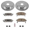 thumbnail image 3 of PowerStop Rear Z26 Street Warrior Carbon-Fiber Ceramic Brake Pad and Drilled and Slotted Rotor Kit Fits: BUICK CHEVROLET GMC SATURN Select Models K5262-26, 3 of 9