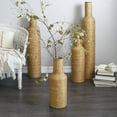 thumbnail image 2 of DecMode 22" Tall Woven Floor Brown Bamboo Vase, 2 of 7