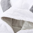 thumbnail image 6 of Gubotare Baby Girl Winter Clothes Baby Fleece Jumpsuits Infant Bear Ear Snowsuit Newborn Hooded Romper Warm Coat Size 9 12 Months (White,9-12 Months), 6 of 6