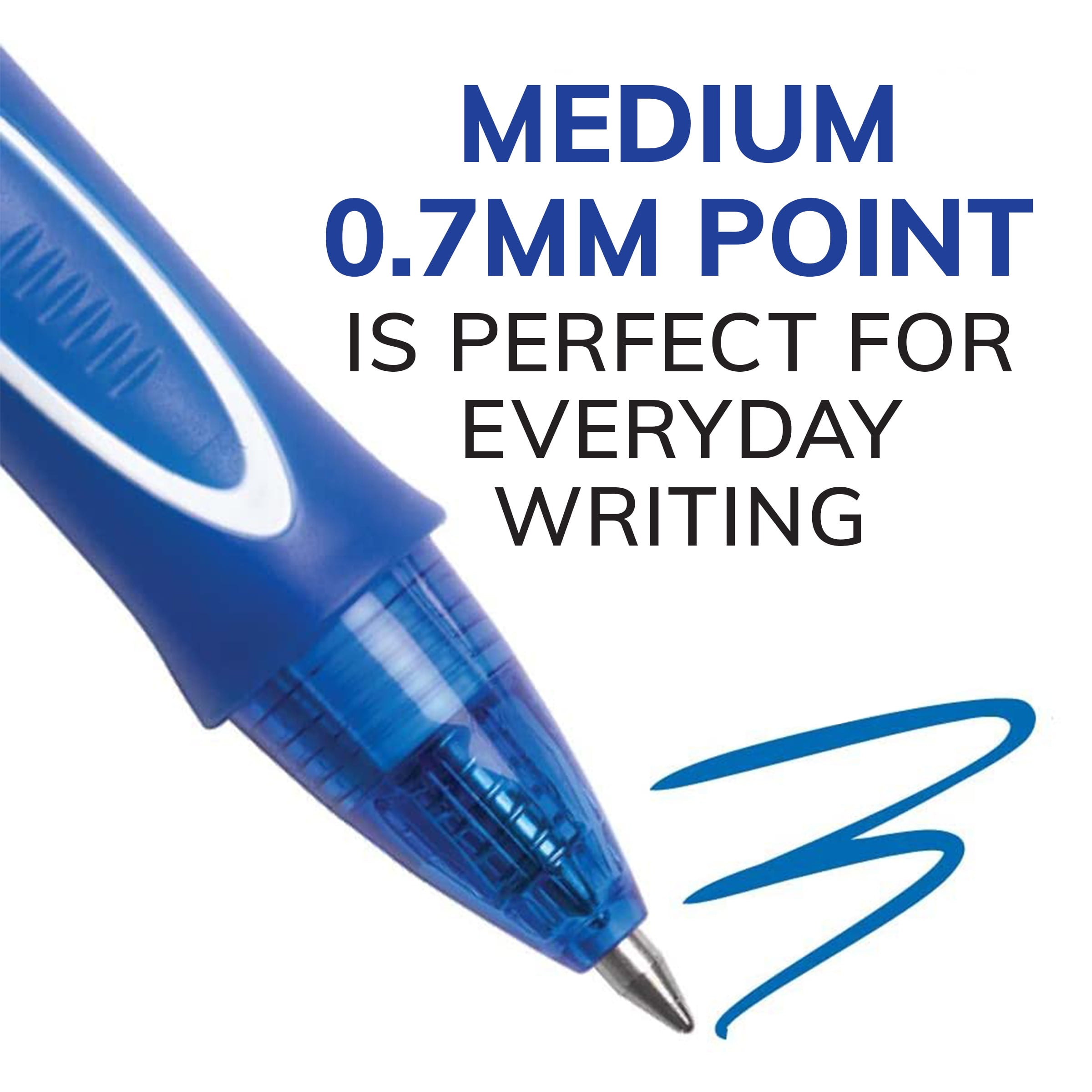 BIC Gel-ocity Retractable Quick Dry Gel Pen, Medium Point, Assorted, 16-Count