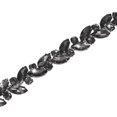 thumbnail image 1 of Uxcell 1-Pack 1 Yarda 14 mm Cadena de Strass de Cristal Cierra Ojo de Caballo para Manualidades/Ropa [Gris], 1 of 7