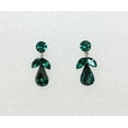 thumbnail image 4 of Faship Gorgeous Green Rhinestone Crystal Floral Necklace Earrings Set, 4 of 5