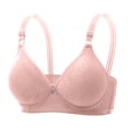 thumbnail image 2 of Women's Push Up Bra Tshirt Demi Supportive Bras Underwire Plunge Padded Comfortable Pink 36, 2 of 6