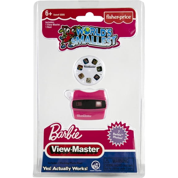 World's Smallest Barbie ViewMaster, Pink