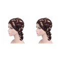 thumbnail image 1 of stanreset Fashion Print Flowers Women Inner Hijabs Cap Muslim Ruffle Chemo Hat Type6 NO6, 1 of 6