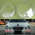 thumbnail image 1 of Front Headlight Cover Transparent Headlamp Shell Lampshade Lens Plexiglass For 2001 2002 2003 Benz W210: E200 E240 E320 E430, 1 of 1