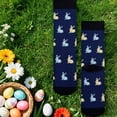 thumbnail image 5 of Funny Easter Bunny Socks-Unique Gag Gifts for Men Women Teen Boys - Easter Valentines Christmas Birthday Gifts for Him Men Boyfriend Stocking Stuffer, 5 of 7