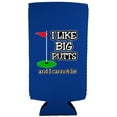thumbnail image 4 of I Like Big Putts and I Cannot Lie Magnetic Slim Can Coolie (Royal Blue), 4 of 4