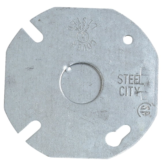 Steel City 3-1/2" Round Box Cover