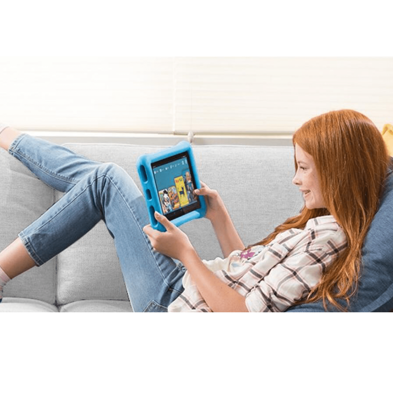Kurio Extreme Tablet for Kids - 7" Durable Android Tablet with Wi-Fi, Bluetooth, HDMI, 1GB RAM, 16GB Storage (Blue)