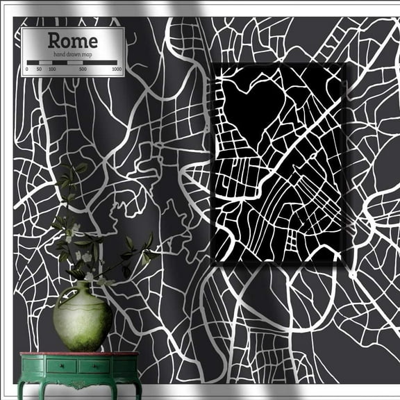 IDEA4WALL Framed Canvas Wall Art for Living Room, Bedroom Light Color Canvas Prints for Modern Home Decoration Ready to Hang