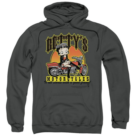 Betty Boop - Betty'S Motorcycles - Pull-Over Hoodie - X-Large