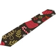 thumbnail image 5 of SKYSONIC Rectangle Mittens Hot Drinks Branches Printed Table Runner 13x90in for Wedding Birthday Holiday, 5 of 5