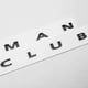 thumbnail image 1 of 3d Abs Black Clubman Logo Countryman Emblem Letters Sticker Car Trunk Badge For Mini Cooper S Countryman R60 F60 Accessories Zekai, 1 of 3