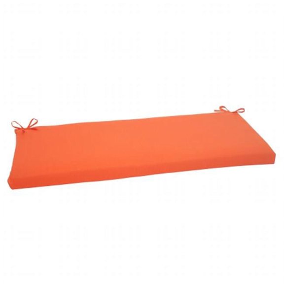 Pillow Perfect 496757 Sundeck Orange Bench Cushion