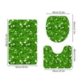 thumbnail image 3 of Shrysg Modern U-Shape Toilet Floor Mat Set | 3-Piece Bathroom Mat Combo - Stylish Printed Design | Comfortable & Durable Foot Mats for Toilet, Bathroom, & Doorway | Upgrade Your Space Instantly, 3 of 8