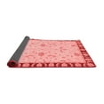 thumbnail image 2 of Ahgly Company Indoor Rectangle Abstract Red Modern Area Rugs, 3' x 5', 2 of 4