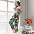 thumbnail image 5 of Bixox Women's Retro Pop Art Collage Patterned Pajama Pants Loungewear, 5 of 5