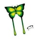 thumbnail image 5 of Cometa de mariposa con mango de cometas de cuerda de 328 pies, cometa de niños hermosos, mango de línea de 328 pies incluido para el jardín de césped Verde, 5 of 8