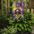 thumbnail image 2 of Chocolate Poodle King of Mardi Gras Garden Flag 11.25 in x 15.5 in, 2 of 5
