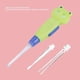 thumbnail image 3 of Lampe torche LED mignonne avec pince à épiler et cure-oreille (grenouille verte), 3 of 4