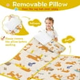 thumbnail image 3 of Cartoon Corgi Toddler Nap Mats for Kids Preschool,Sleeping Mat Bag or Kids,Toddler Sleeping Bag,Toddler Nap Mat or Daycare, 3 of 6