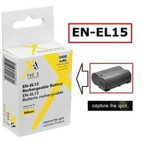 Hi Capacity 2400mAh EN-EL15 Lithium Ion Battery for Nikon D750