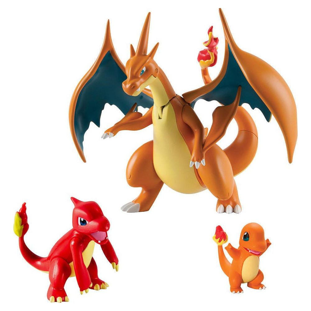 mega charizard de pokemon e conjunto de figuras Angola