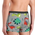 thumbnail image 5 of Junzan Cute Dinosaur Mens Underwear Boxer Briefs For Men’s - Large, 5 of 9