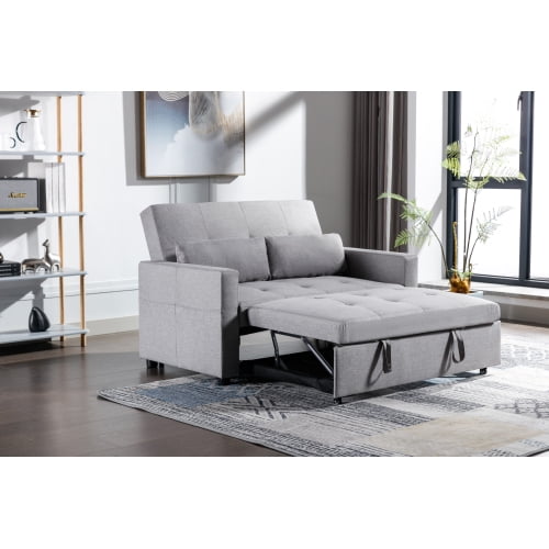 Sofa Bed Chair, 3-in-1 Convertible Chair Bed, Lounger Sleeper Chair ...