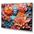 thumbnail image 2 of Designart "Flourishing Buddhist Idol I" Buddhism Canvas Art Print, 2 of 7