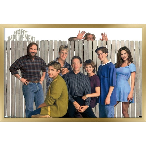 Home Improvement - One Sheet Wall Poster, 22.375" x 34", Framed