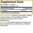 thumbnail image 4 of Bronson L-Arginine 500 mg. 100 Capsules, 4 of 4